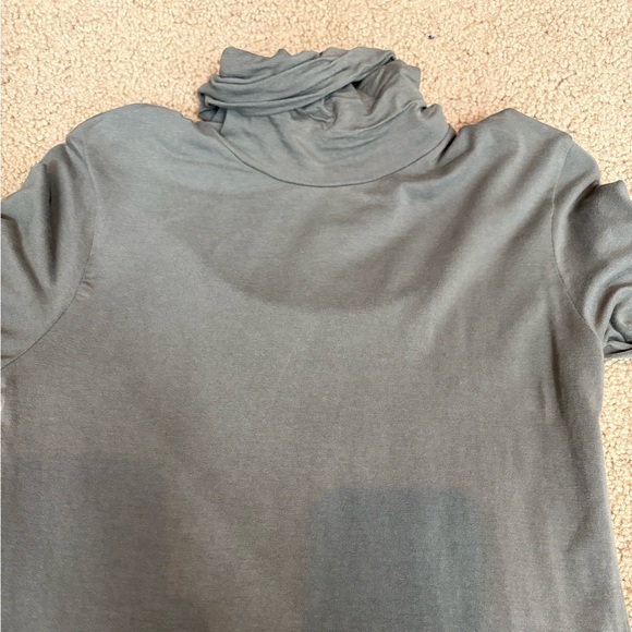 Majestic Filatures Shirt Deluxe Tee Turtle Neck Superwashed Gray Casual small - Picture 11 of 16